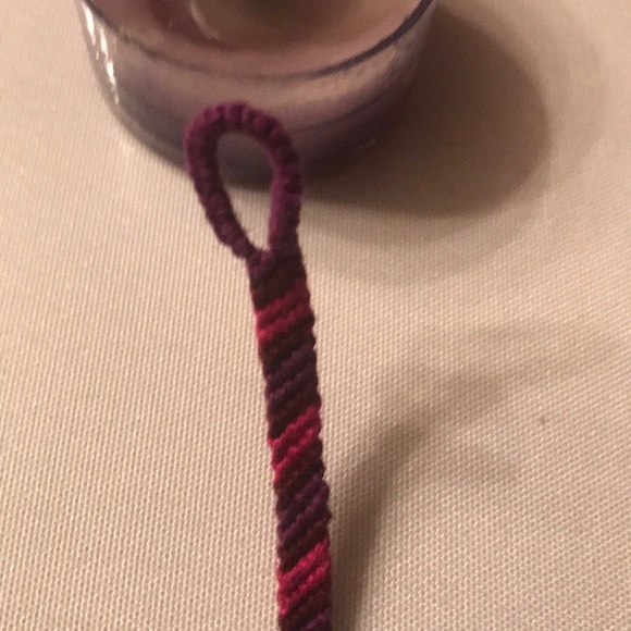 Candy Stripe Friendship Bracelet - Picture 2 of 4